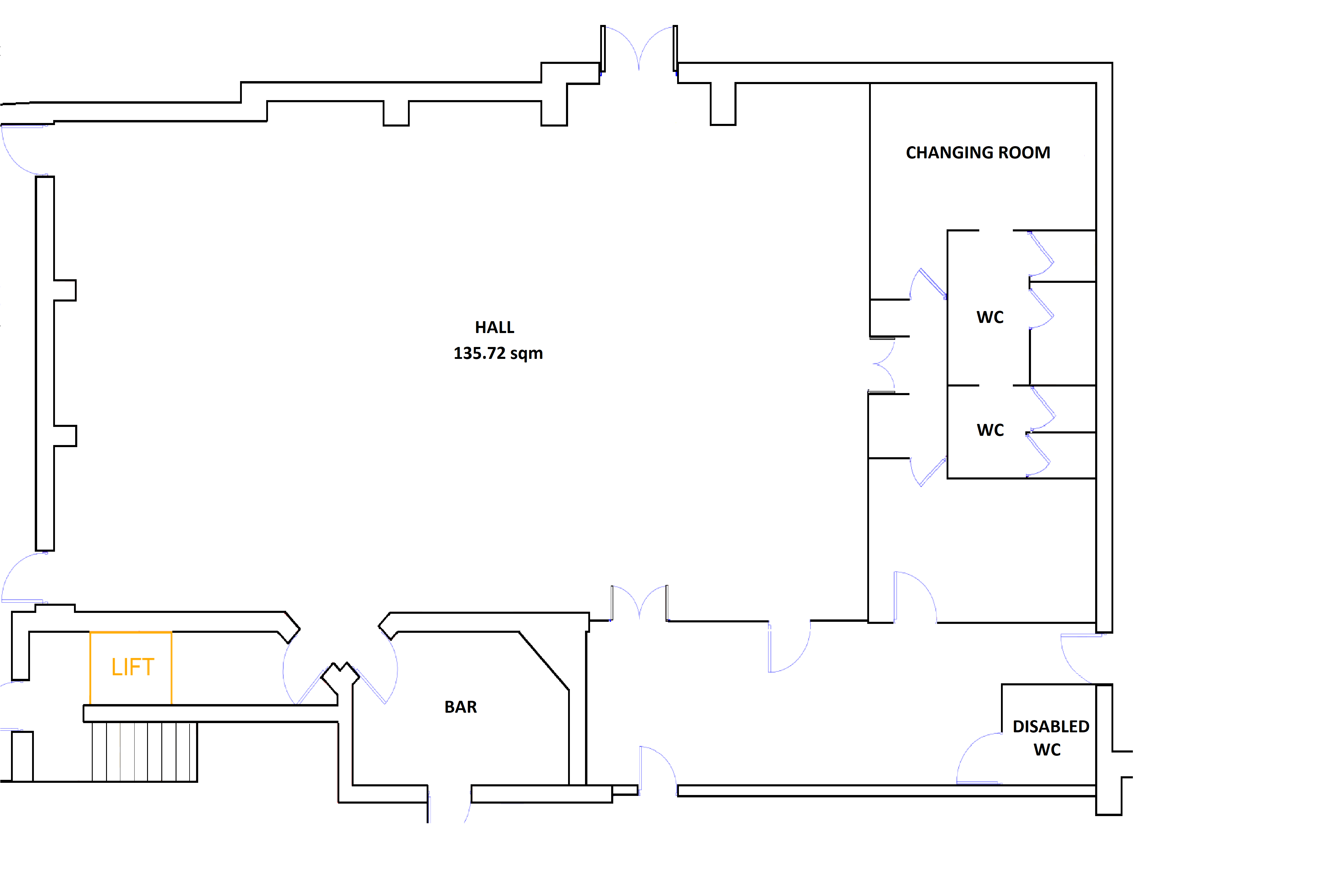 Hall Room Area
