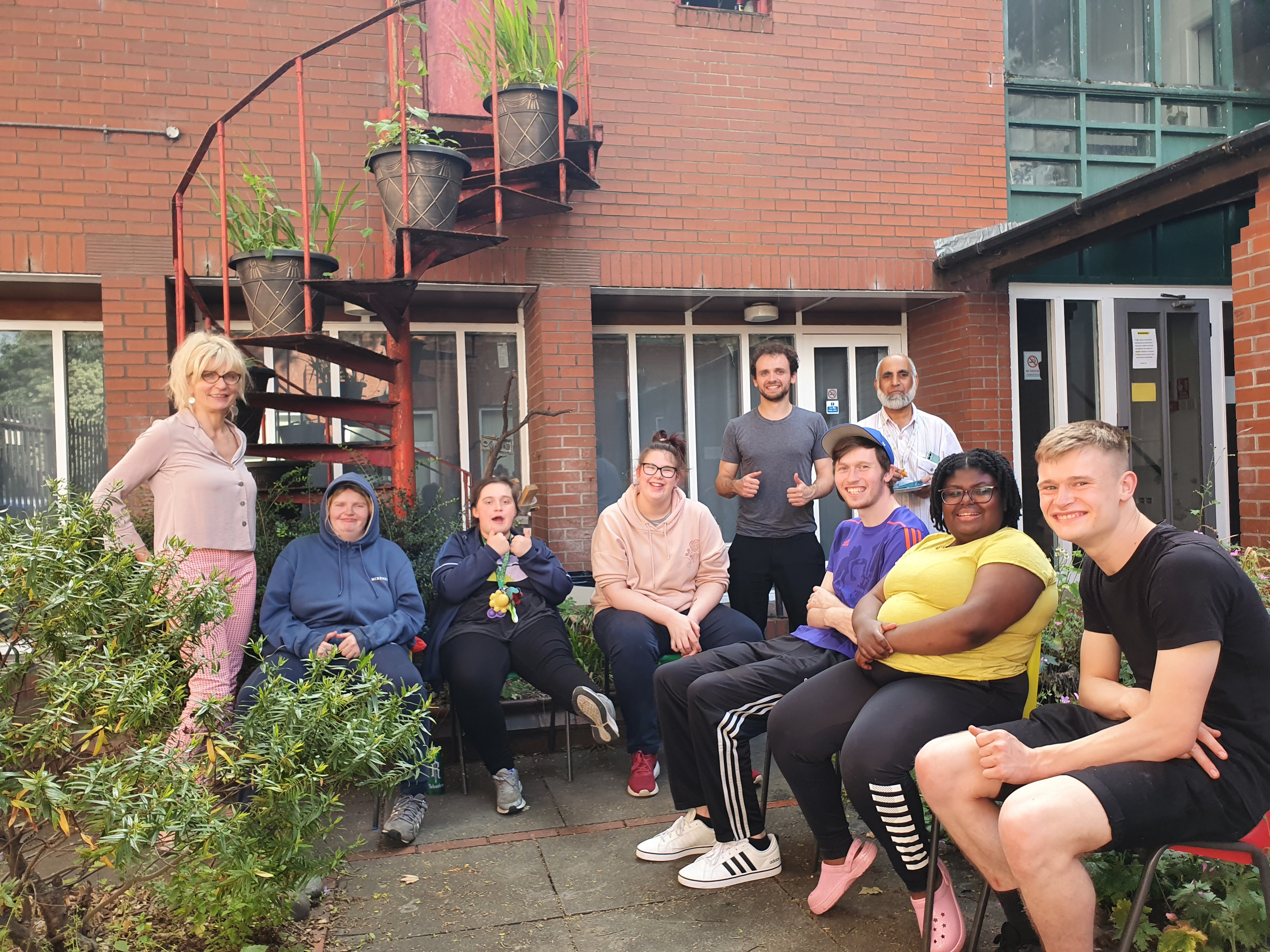 Garden group shout thursday social
